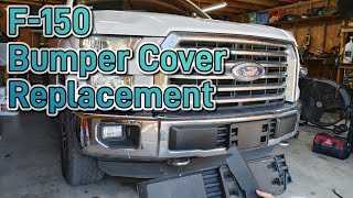 F150 bumper cover replacement plastic [upl. by Ahtebbat]