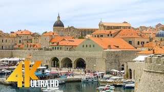 4K Dubrovnik Croatia  Cities of the World  Urban Life Virtual Tour [upl. by Ahidam]