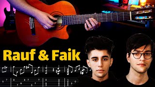 Rauf amp Faik Guitar Tab  КОЛЫБЕЛЬНАЯ [upl. by Tarra]