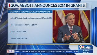 Gov Abbott announces 24M grants for vet services [upl. by Swerdna]