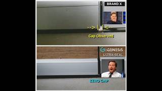 Auto door seal comparison Find the best zero gap auto door seal in Singapore GENESIS ULTRASEAL [upl. by Rosio]