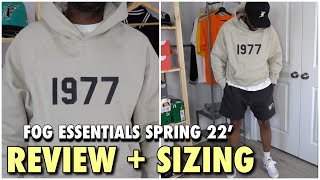 Fear Of God ESSENTIALS SPRING 22 COLLECTION REVIEW  SIZING [upl. by Ikkiv244]