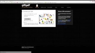 giffgaff demo  How to use SIM swap to transfer your number from one card to another [upl. by Leona]