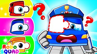 Body Puzzle Play 🧩🤔 Where Is My Body Song  Face Puzzle  RoboSquad Nursery Rhymes amp Kids Songs [upl. by Nac]