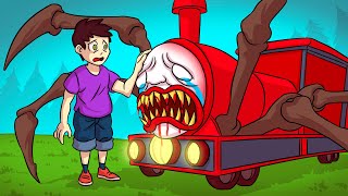 CHOO CHOO CHARLES is NOT A MONSTERCartoon Animation [upl. by Aicram]