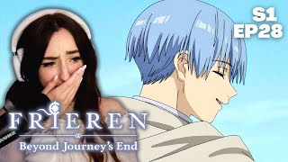 TEARFUL GOODBYES 😭 Frieren Beyond Journeys End Episode 28 Reaction [upl. by Garda]