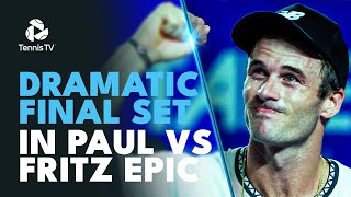 DRAMATIC Final Set In Tommy Paul vs Taylor Fritz EPIC  Acapulco 2023 [upl. by Howey]