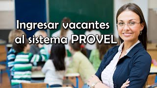 INGRESAR VACANTES AL MEDUCA PANAMA PROVEL [upl. by Nikolas]