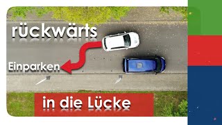 Einparken rückwärts in die Lücke [upl. by Shulins]