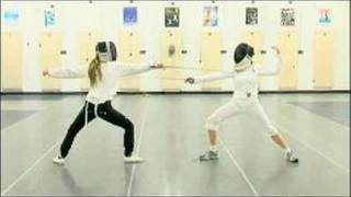 Foil Fencing Attacks  How to Riposte in Foil Fencing [upl. by Enna217]