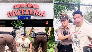 Cubano que apuñaló a otro en una cafetería de Miami regresa a la escena y es capturado [upl. by Meggy]