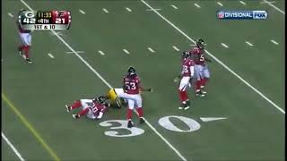 NFL 2010 NFC Divisional playoff  Green Bay Packers at Atlanta Falcons  Highlights [upl. by Eva631]