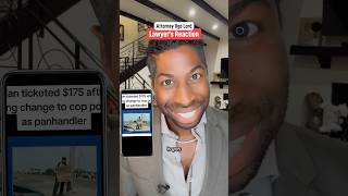 Undercover cop poses as homeless man and gives driver a ticket Entrapment Attorney Ugo Lord reacts [upl. by Oilisab]