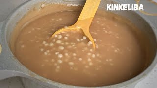 Rice Porridge with KINKELIBA  Bouillie de Riz au Kinkeliba BOYRI 🇬🇳 [upl. by Kjersti996]