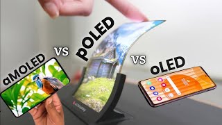 Difference Between Oled Vs Amoled Vs Poled  Oled Vs Amoled Vs Poled [upl. by Laurene]