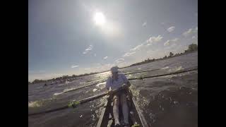 2024 World Rowing Masters Brandenburg Germany Sarasota County MxH8 stopped race [upl. by Fara]