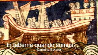 Carmina Burana Anon1113th c  CB 196 In taberna quando sumus [upl. by Enawtna]