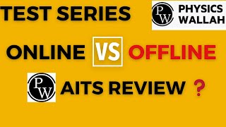 Best Test series for NEET 2024😲Offline vs OnlinePW aits Review ✨PW 🆚 Allen 🆚 Akash Tests ❓ [upl. by Ylatfen]