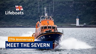 Meet the RNLI Severn Class lifeboat [upl. by End]