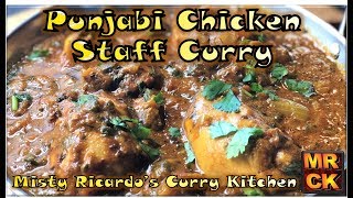 Punjabi Chicken Staff Curry OntheBone deliciousness [upl. by Ahsak531]