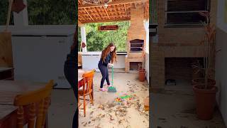 Vlog fazendo limpeza da nossa casa após ficar dois dias fora aruivadaroça faxina satisfatorio [upl. by Volding]