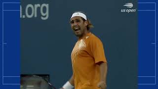 Agassi vs Baghdatis  US OPEN 2006  Super Highlight 4 Best Points [upl. by Yltnerb]