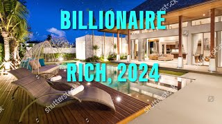 BILLIONAIRE LIFESTYLE🤑  Motivation 2024 Visualisation [upl. by Ainomar]