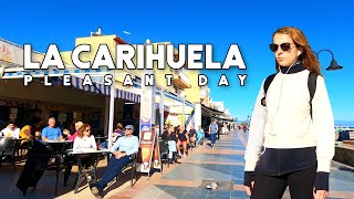 La Carihuela Torremolinos Spain Pleasant Day December 2023 Update Costa del Sol  Málaga 4K [upl. by Bradwell]