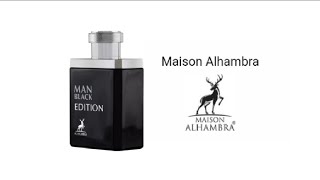 MAN BLACK EDITION MAISON ALHAMBRA maisonalhambra equivalenciadearoma clonesdeperfumes clones [upl. by Schulman]