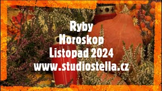 Ryby Horoskop Listopad 2024 [upl. by Anderea233]