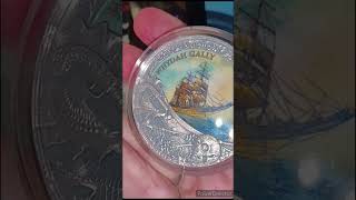 2019 Whydah Gally Shipwreck Coin First in a Series [upl. by Enyallij]