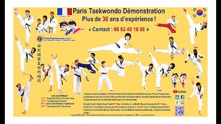 Paris Taekwondo Grand Maitre Lee kyu Yong [upl. by Yralam]