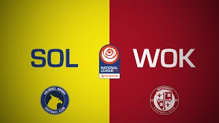 SOLIHULL MOORS 21 WOKING  National League highlights  23rd October 2024 [upl. by Kcirad]