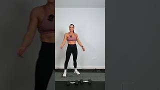 25 MIN DUMBBELL AT HOME WORKOUT WITH WEIGHTS dumbbellfullbody dumbbellworkouts shorts [upl. by Truitt]