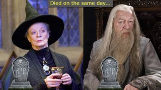 The Last Spell of Minerva McGonagall Maggie Smith Has Left Us Forever [upl. by Platt382]