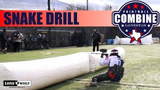 Snake Paintball Drill 2024 Paintball Combine  Lone Wolf Paintball [upl. by Nikki834]