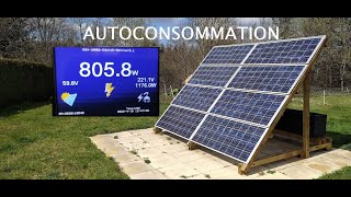 Installation solaire autoconsommation DIY solar panels [upl. by Jeri401]