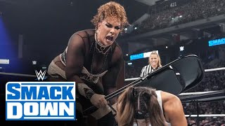 FULL MATCH Nia Jax beats Michin in Street Fight despite Bayley’s efforts SmackDown Aug 30 2024 [upl. by Annaicul]