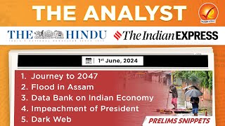 The Analyst 1st June 2024 Current Affairs Today  Vajiram and Ravi Daily Newspaper Analysis [upl. by Ferdinana793]