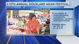 12th Annual Siouxland Asian Festival Tomorrow [upl. by Soloman473]