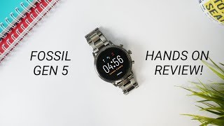 Fossil Gen 5 HandsOn Review Indonesia  Swartwatch untuk Memulai 2020 Kalian [upl. by Ttelracs]