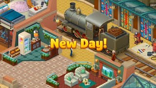 homescapess story in Mountain Estate  Open a new area 4  Examine the locomotive  Day 5 [upl. by Mello]