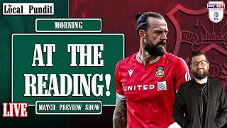 At The Reading  Match Preview Show  Wrexham AFC v Reading FC  EFL League One  Match Day 3 [upl. by Leumhs467]