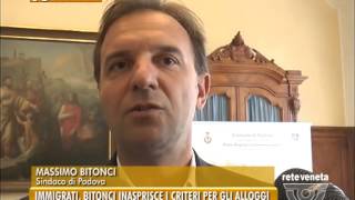 PADOVA TG  22092015  IMMIGRATI BITONCI INASPRISCE I CRITERI PER GLI ALLOGGI [upl. by Norling]