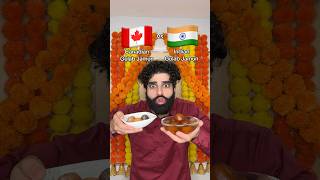 Canadian Gulab Jamun vs Indian Gulab Jamun  ​⁠​⁠mtrinternational [upl. by Eniamreg]