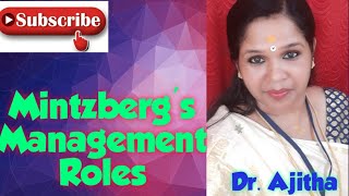 Mintzbergs Management Roles [upl. by Elysha]