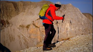 Monte Vettore  Monte Torrone  Sasso DAndrè  Cima di Pretare da Forca di Presta  Monti Sibillini [upl. by Aldred]