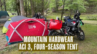 Review Mountain Hardwear ACI 3 Tent [upl. by Yuria]