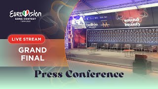 Eurovision Song Contest 2022  Kalush Orchestra  Ukraine 🇺🇦  Winner’s Press Conference [upl. by Gunning]