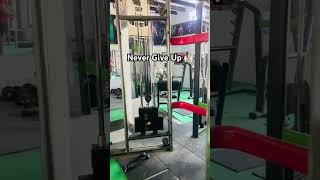 GyM Time  Never Give Up  Weight loss Journey motivation weightlosstips love [upl. by Horten383]